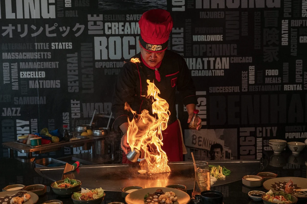 Benihana Pattaya dining room
